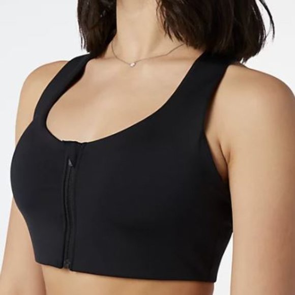 Couple times worn NB Power X Zip Front Bra - Picture 1 of 10